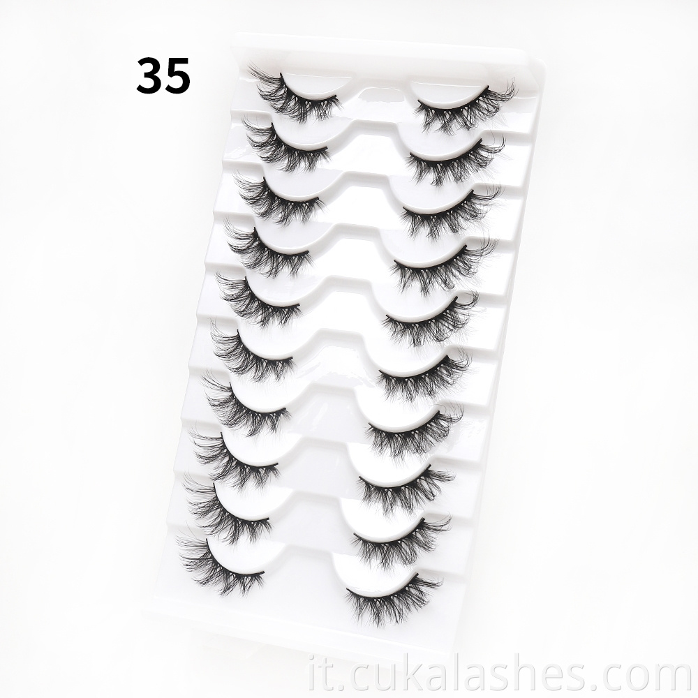 Half Set False Eyelashes